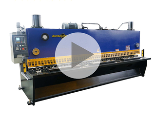CE Standard Metal Guillotine Shearing Machine for Metallic Processing